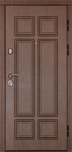 Дверь металлическая без утепления №142