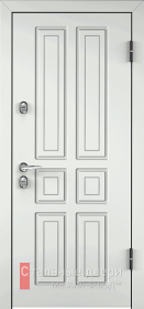 Входные двери МДФ в Раменском «Белые двери МДФ»